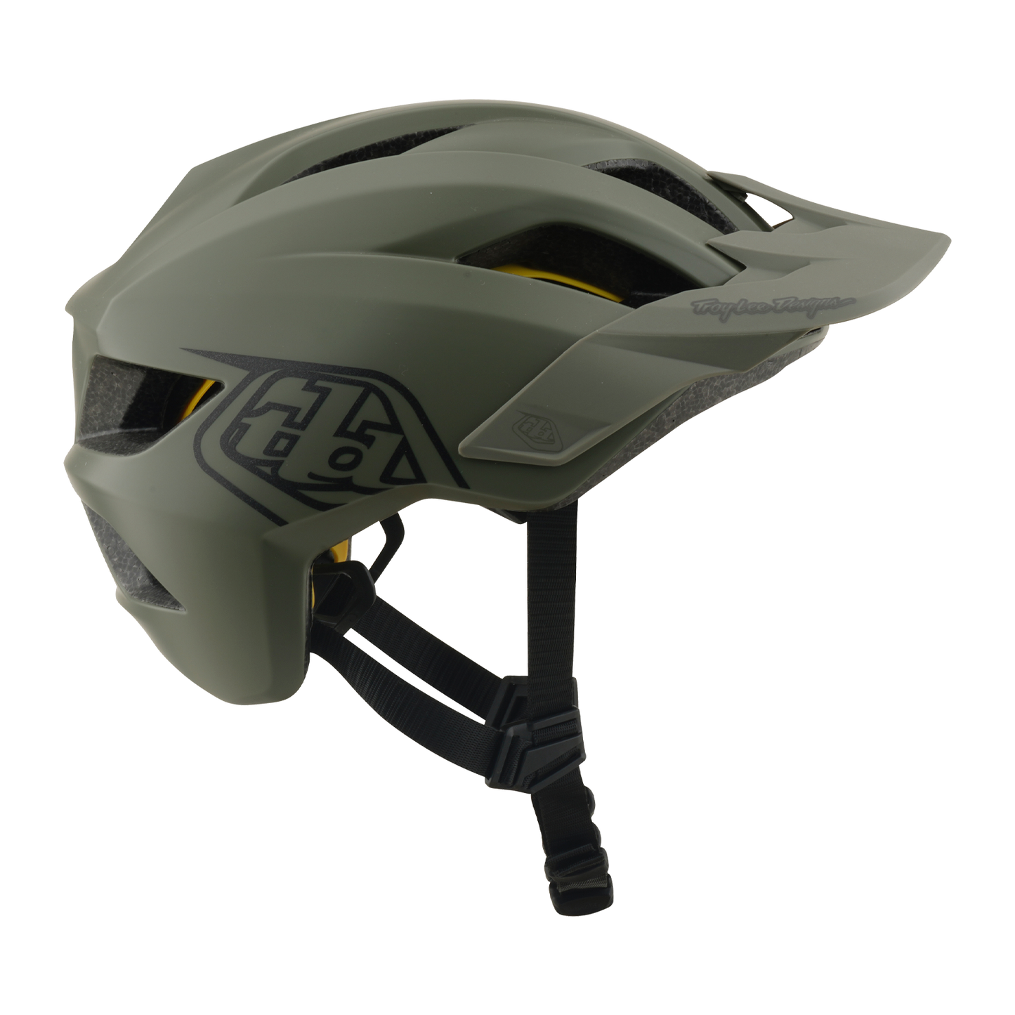 MTB helma TROY LEE DESIGNS FLOWLINE POINT MIPS Junior Khaki
