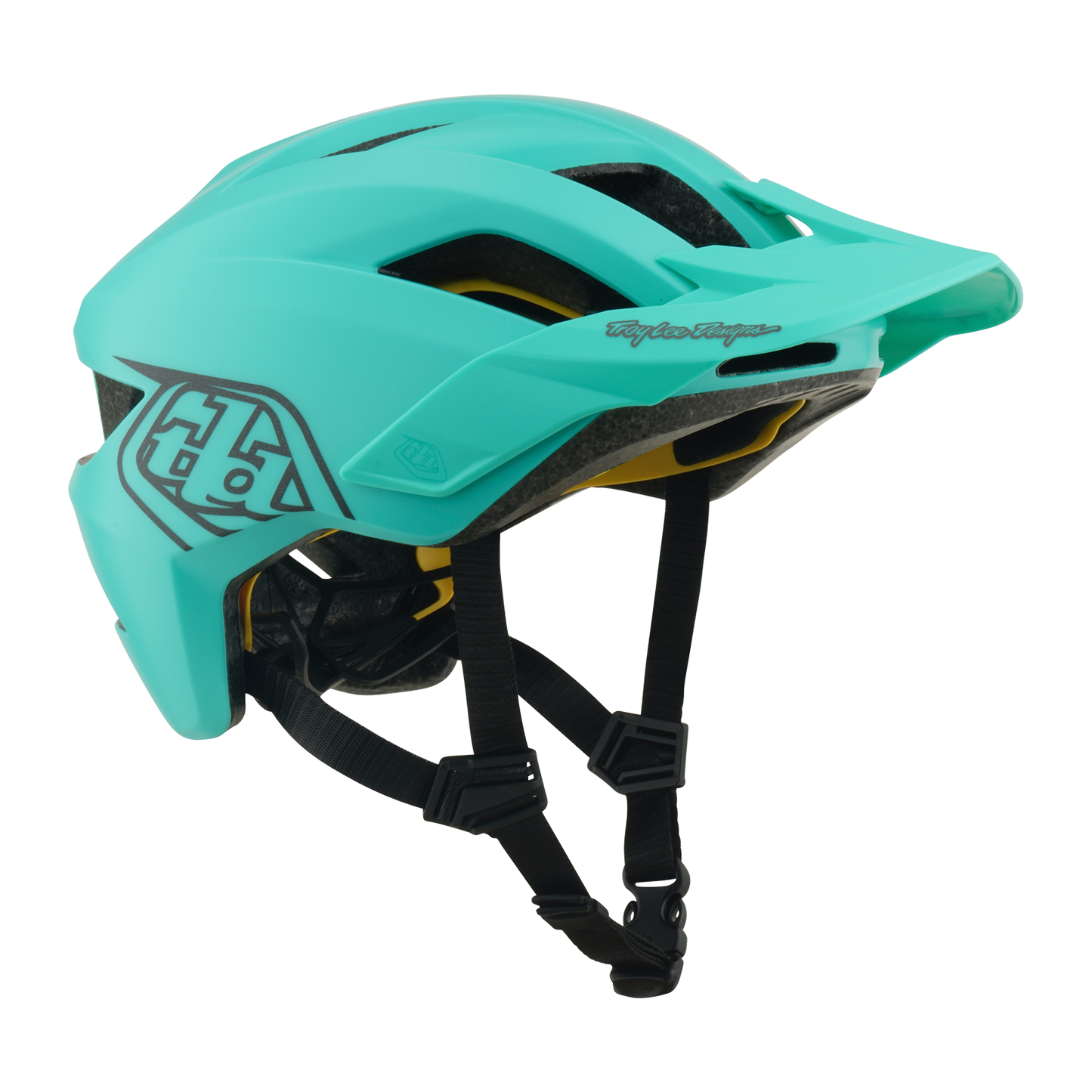 MTB helmet TROY LEE DESIGNS FLOWLINE POINT MIPS Junior Charcoal/Green