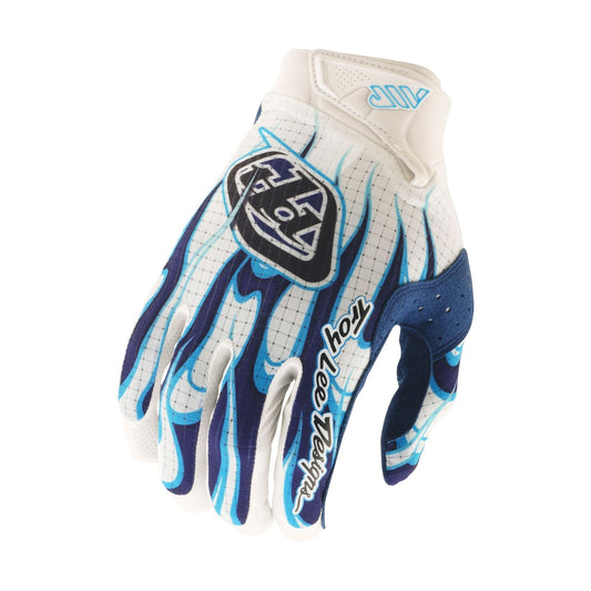TROY LEE DESIGNS AIR TORCHED Gloves White/Blue