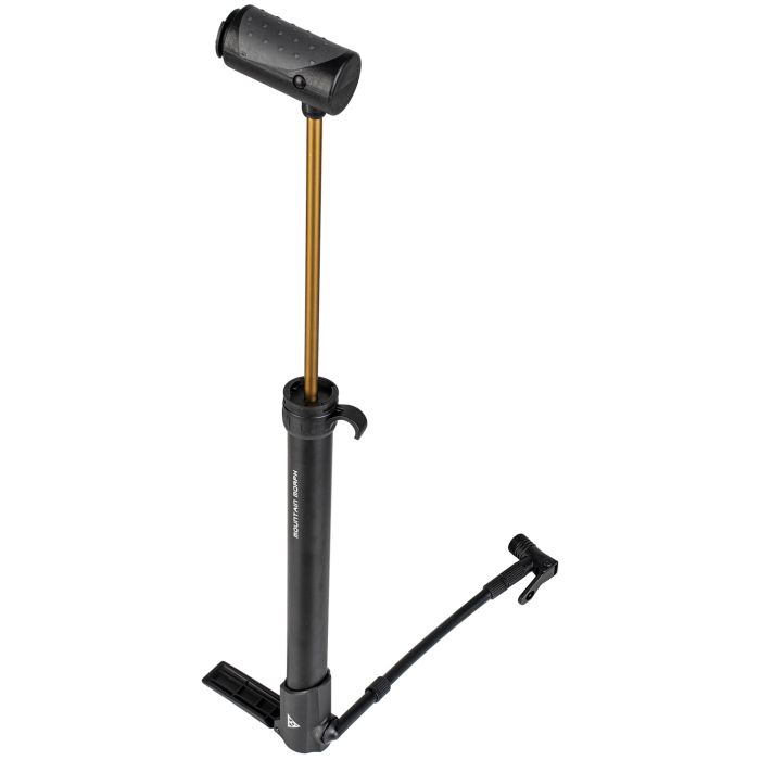 TOPEAK MOUNTAIN MORPH Kompaktní nožní pumpa černá
