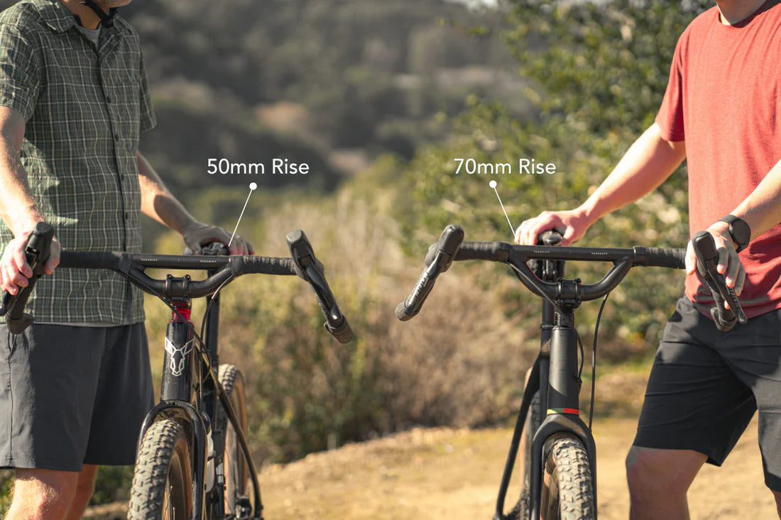 REDSHIFT Gravel Handlebar, Top Shelf 10° Flare Rise 70mm