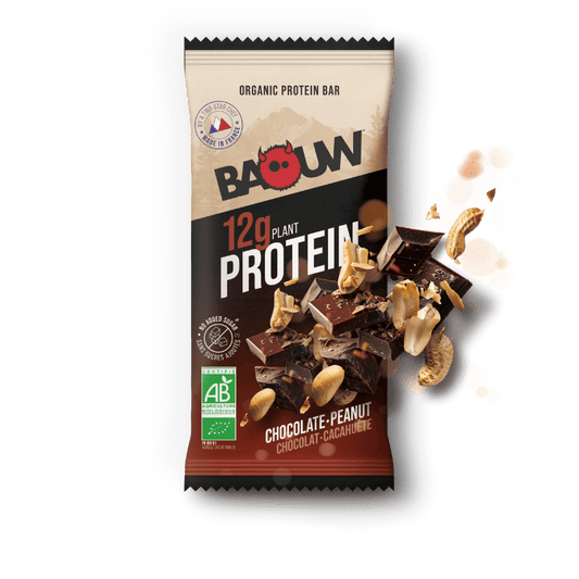 Proteinová tyčinka BAOUW ORGANIC EXTRA Chocolate/Marshmallow (50g)