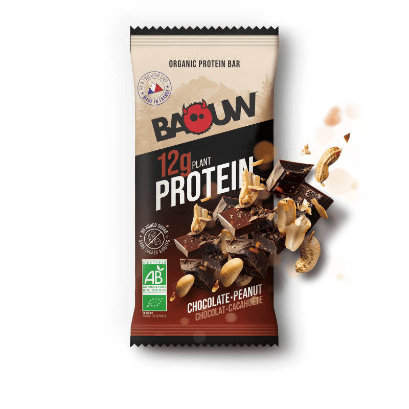 Proteinová tyčinka BAOUW ORGANIC EXTRA Chocolate/Marshmallow (50g)
