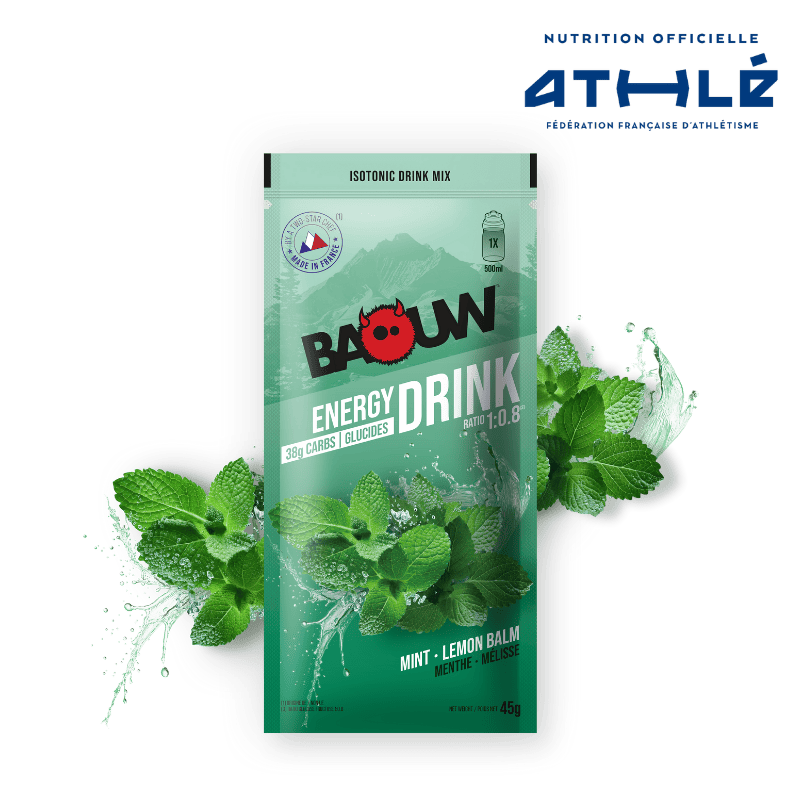 BAOUW ISOTONIC Energy Drink (45g) Máta/Melisa