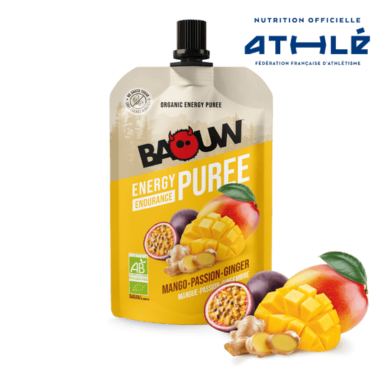 BAOUW Organic Energy Puree Recipe Mango/Passion/Ginger (90g)