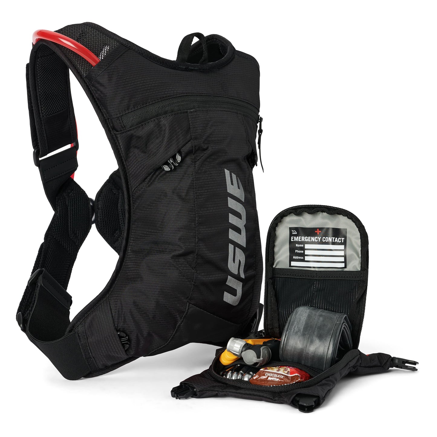 Hydratační batoh USWE MTB HYDRO 3 L, černý