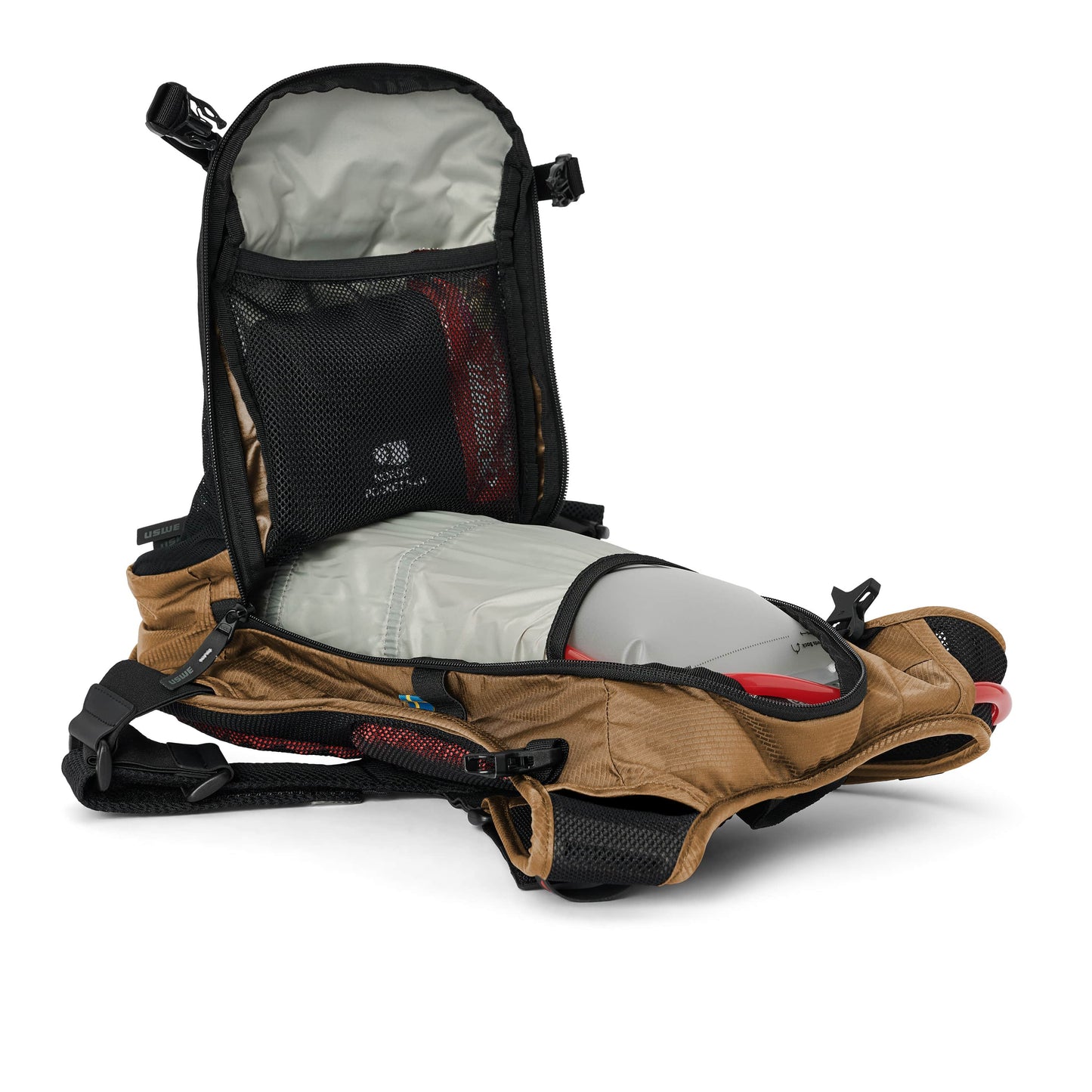 Hydratační batoh USWE MTB HYDRO 9 L, bronzový