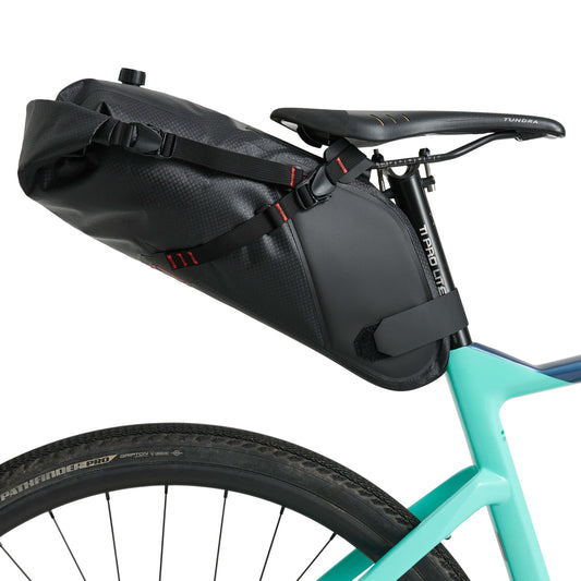 Sedlová taška USWE ROLLTOP SADDLE BAG 9 l, černá