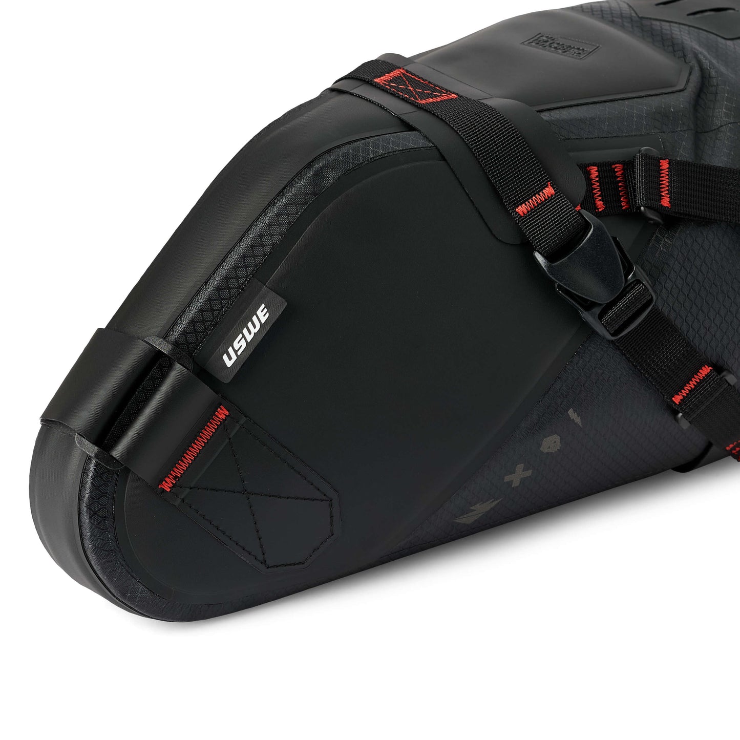 Sedlová taška USWE ROLLTOP SADDLE BAG 9 l, černá
