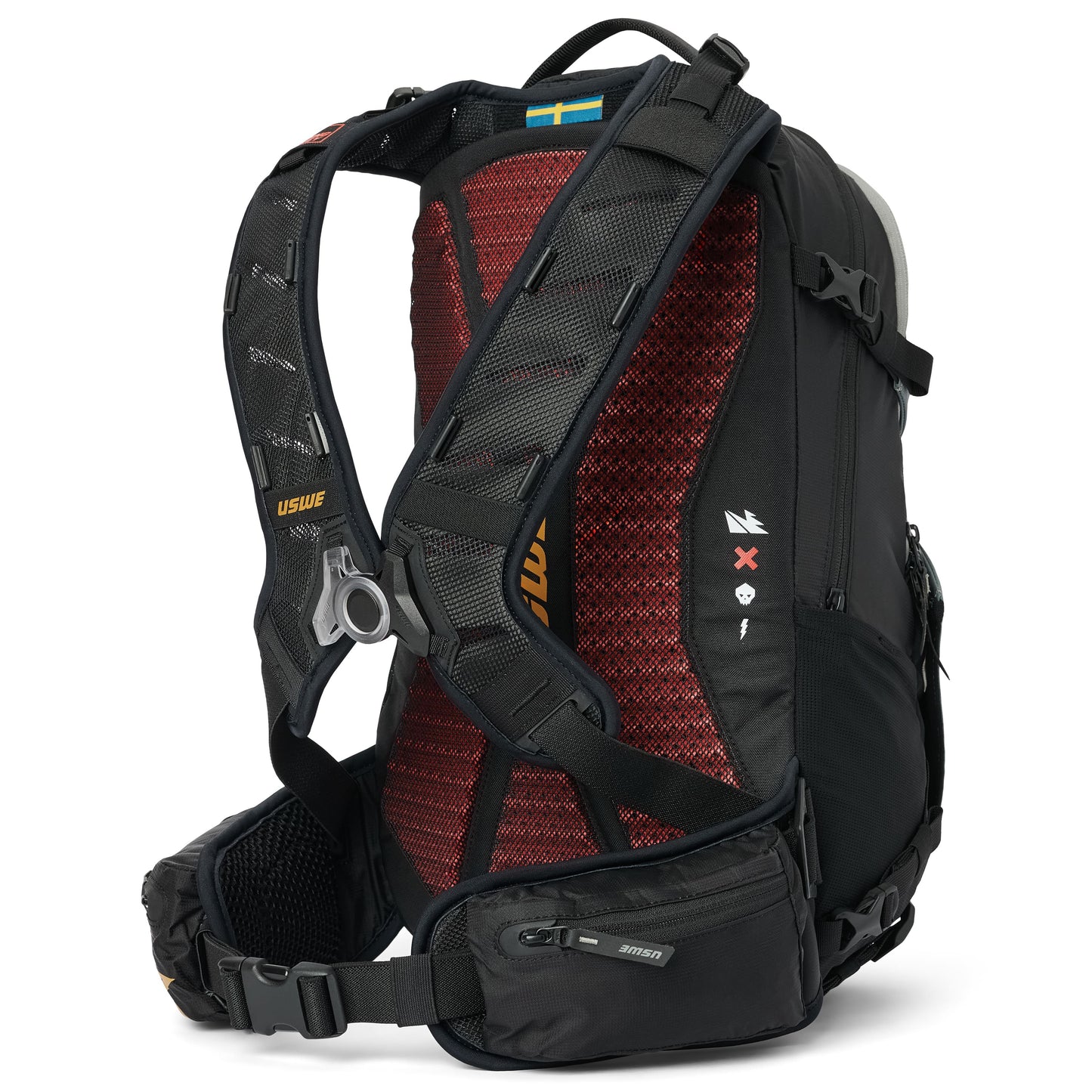Batoh USWE WATT E-BIKE 25 l, černý