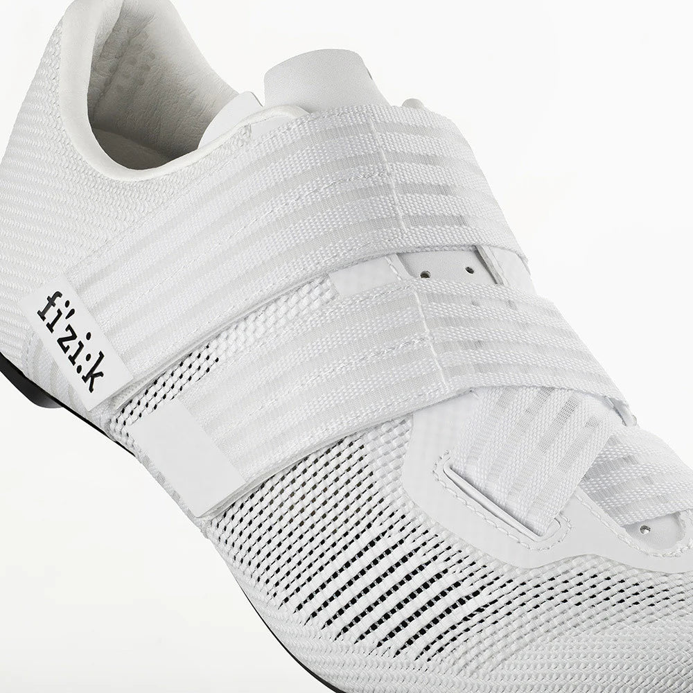 Silniční boty FIZIK VENTO POWERSTRAP AEROWEAVE, bílé