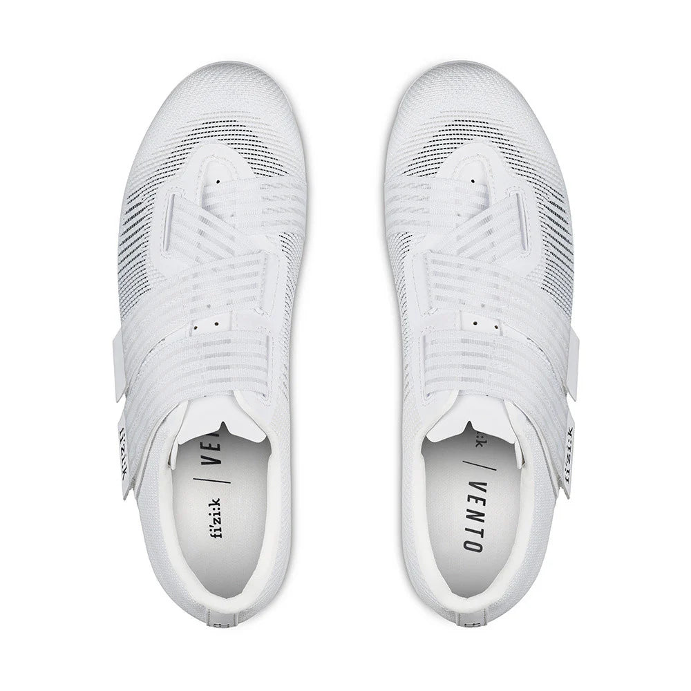 Silniční boty FIZIK VENTO POWERSTRAP AEROWEAVE, bílé