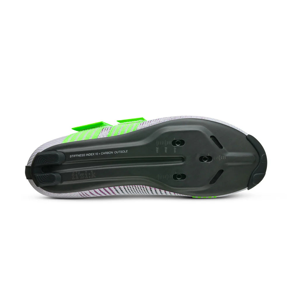 FIZIK VENTO POWERSTRAP R2 Road Shoes, Purple/Green