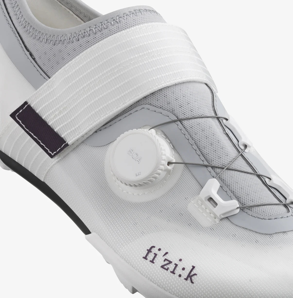 Horské cyklistické boty FIZIK FEROX 2, bílé/šedé