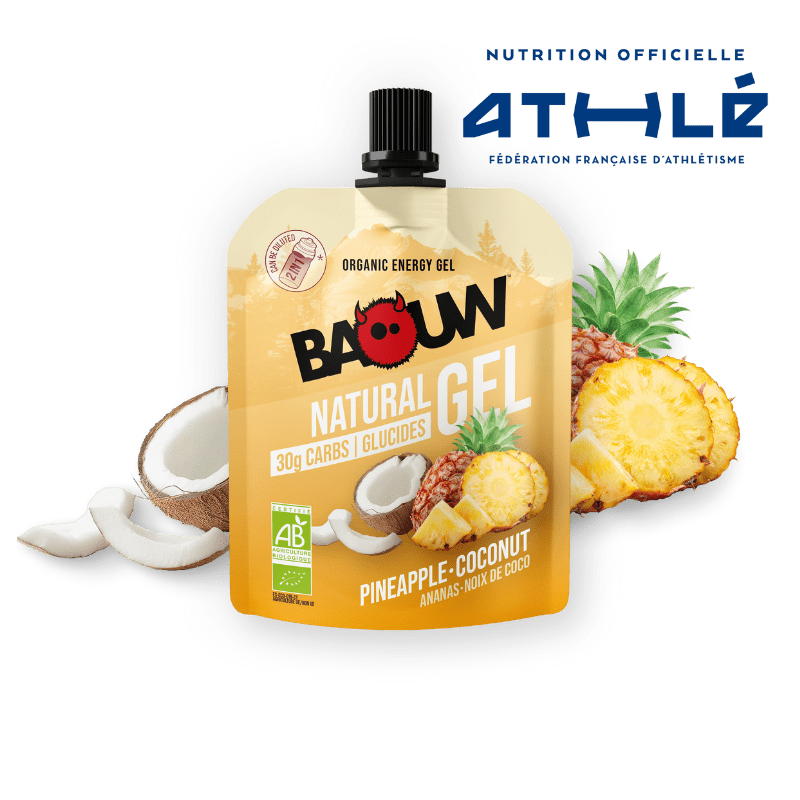 Energetický gel BAOUW Organic Ananas/Kokos (85g)