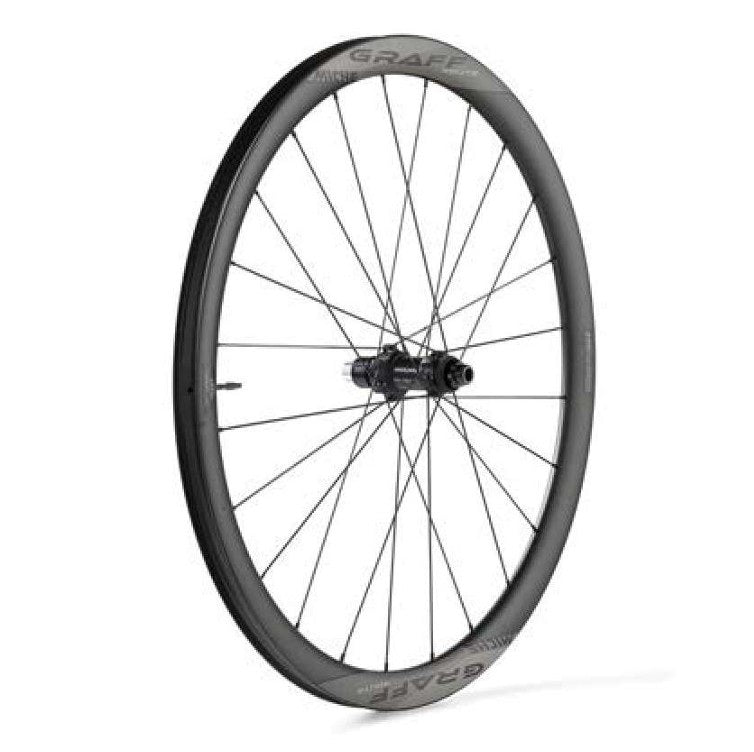 Pair of MICHE GRAFF CARBONE DISC Tubeless Ready Wheels (Center Lock)