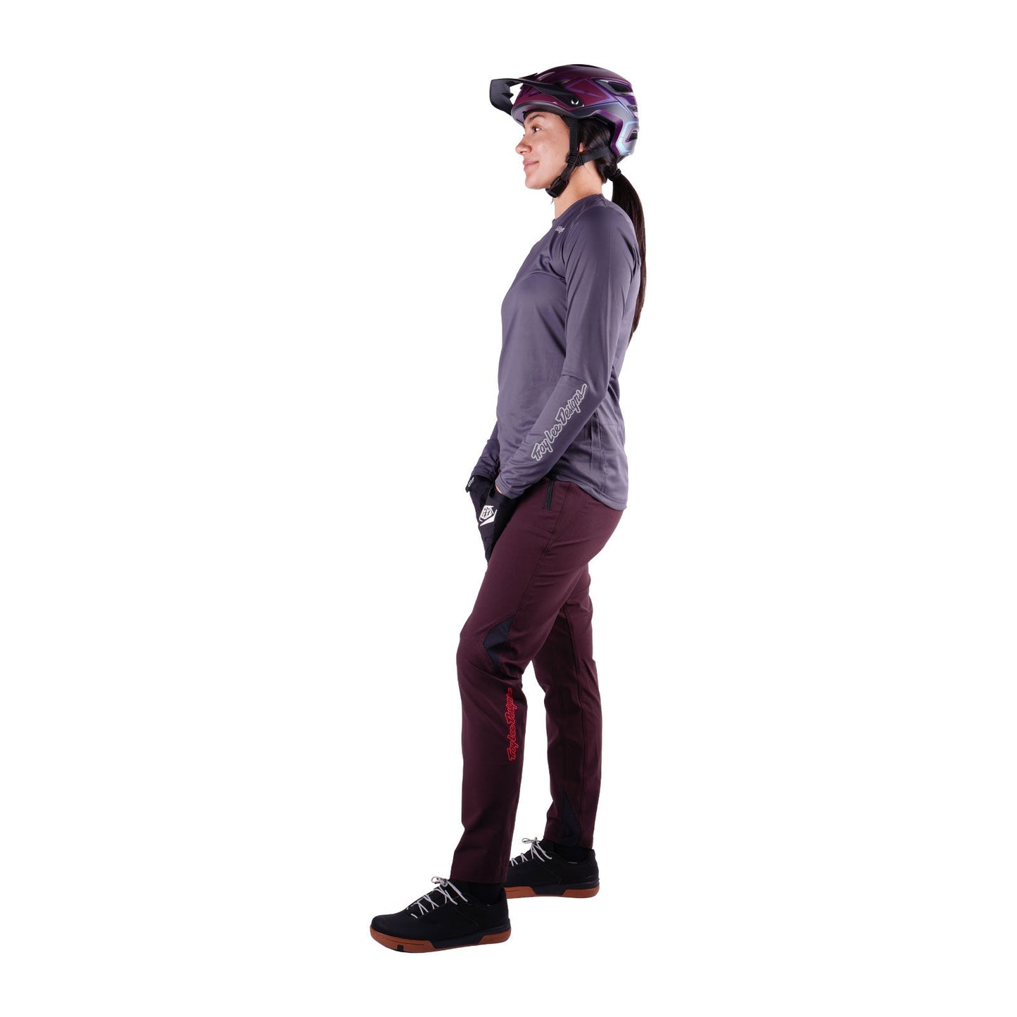Dámské kalhoty TROY LEE DESIGNS LILIUM PRO MONO Bordeaux