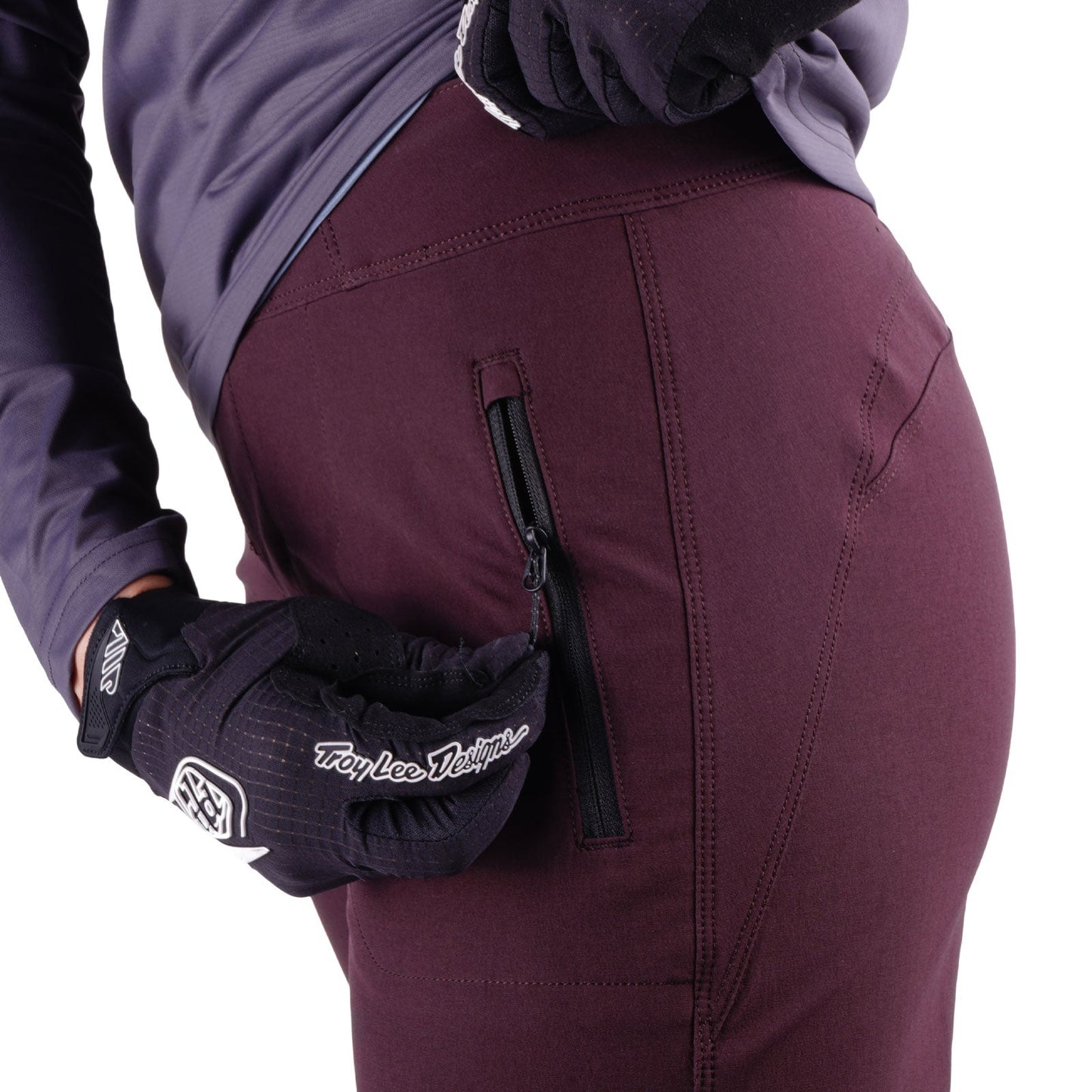 Dámské kalhoty TROY LEE DESIGNS LILIUM PRO MONO Bordeaux