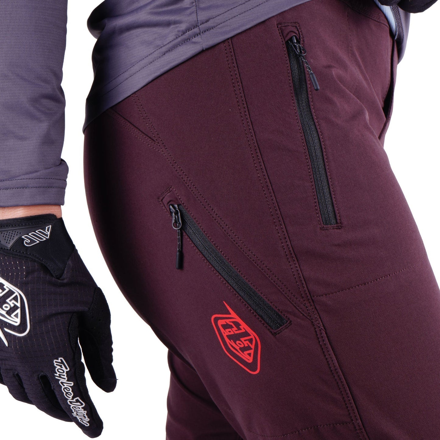 Dámské kalhoty TROY LEE DESIGNS LILIUM PRO MONO Bordeaux