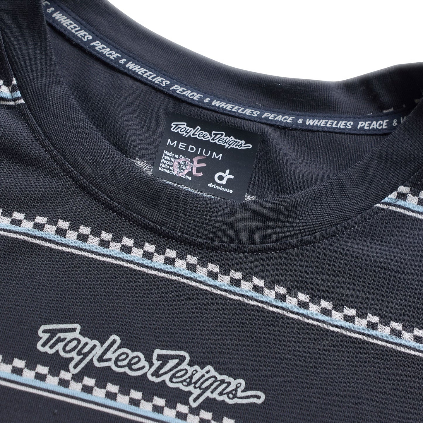 TROY LEE DESIGNS LILIUM RIDE CHECKED OUT Ladies Short Sleeve Carbon Jersey