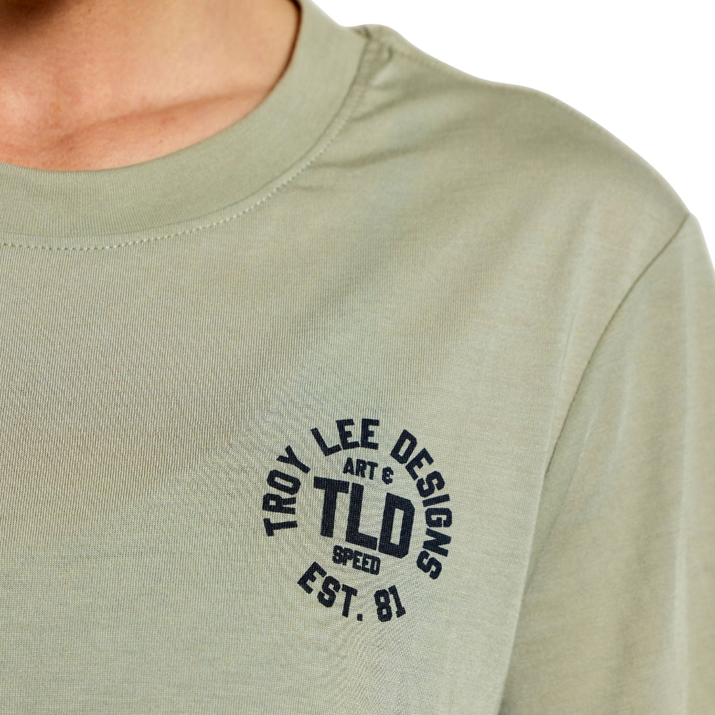 TROY LEE DESIGNS LILIUM RIDE STAMPS Dámský dres s krátkým rukávem Sage