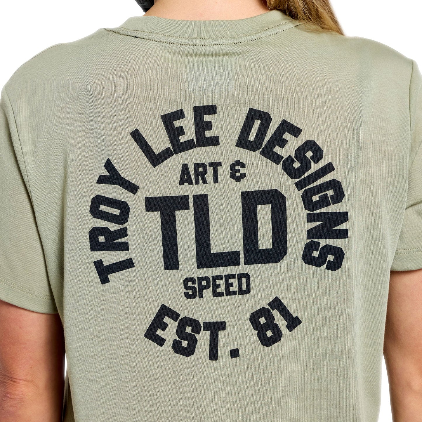 TROY LEE DESIGNS LILIUM RIDE STAMPS Dámský dres s krátkým rukávem Sage