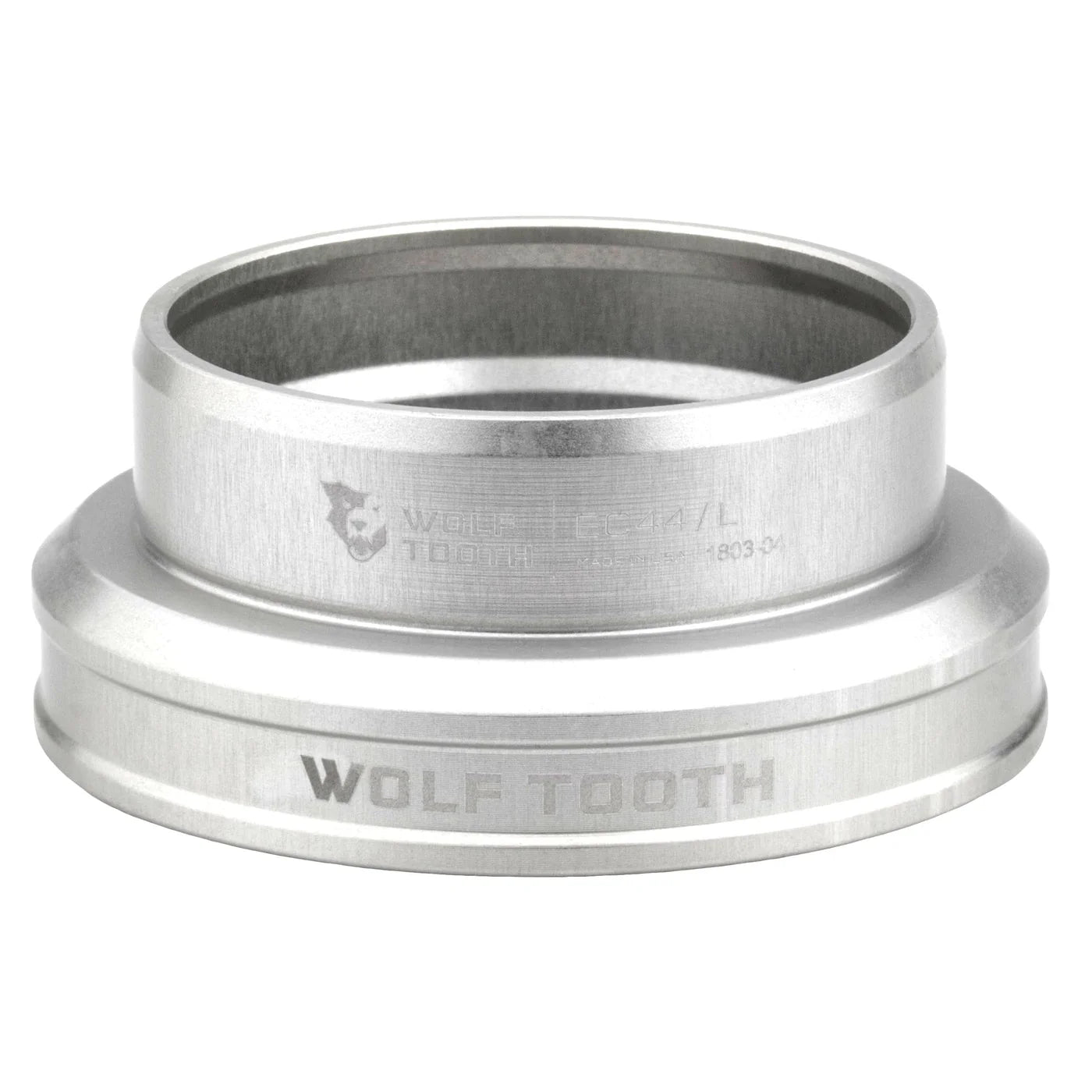 Low-Profile Head Cup for WOLF TOOTH PREMIUM 1.5" EC44 External Headset, Silver