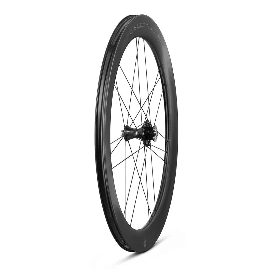 Pair of CAMPAGNOLO BORA ULTRA WTO 60 C23 DISC Tubeless Ready Wheels (Center Lock) Chrome