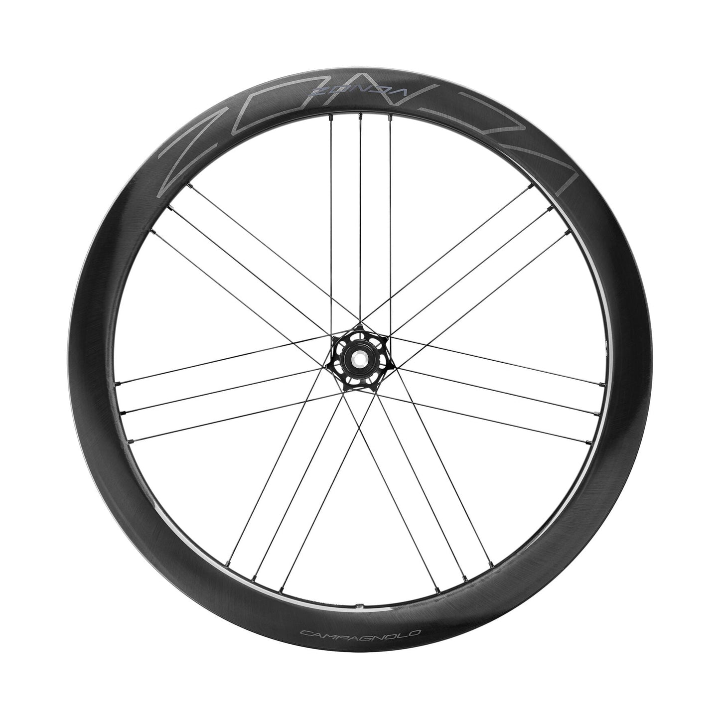 Pair of CAMPAGNOLO ZONDA CARBONE H50 DISC 2WF C25 wheels