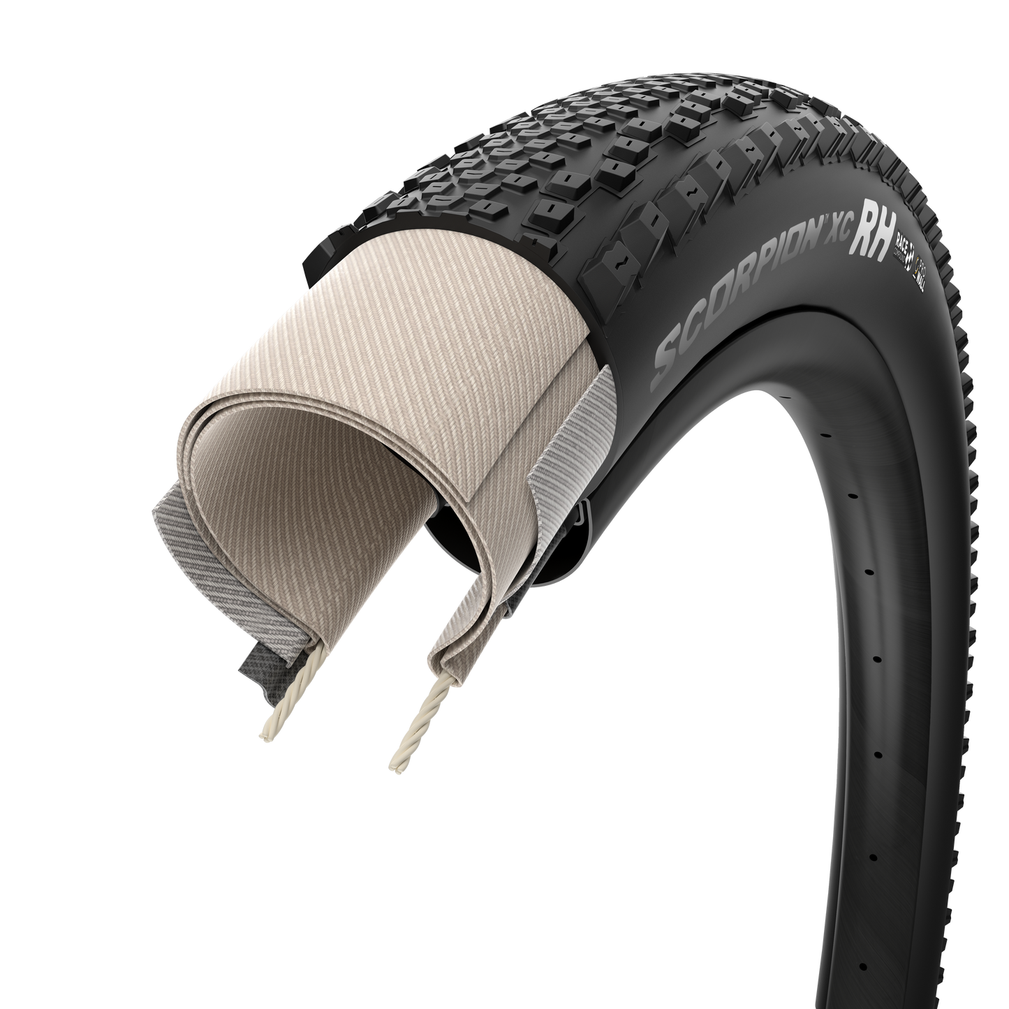 Pneumatika PIRELLI SCORPION RACE XC RH ProWall 29x2.40 Tubeless Ready Soft Silver