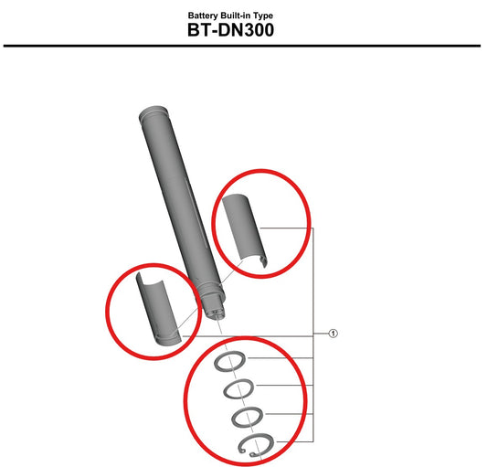 Bateriový adaptér SHIMANO BT-DN300