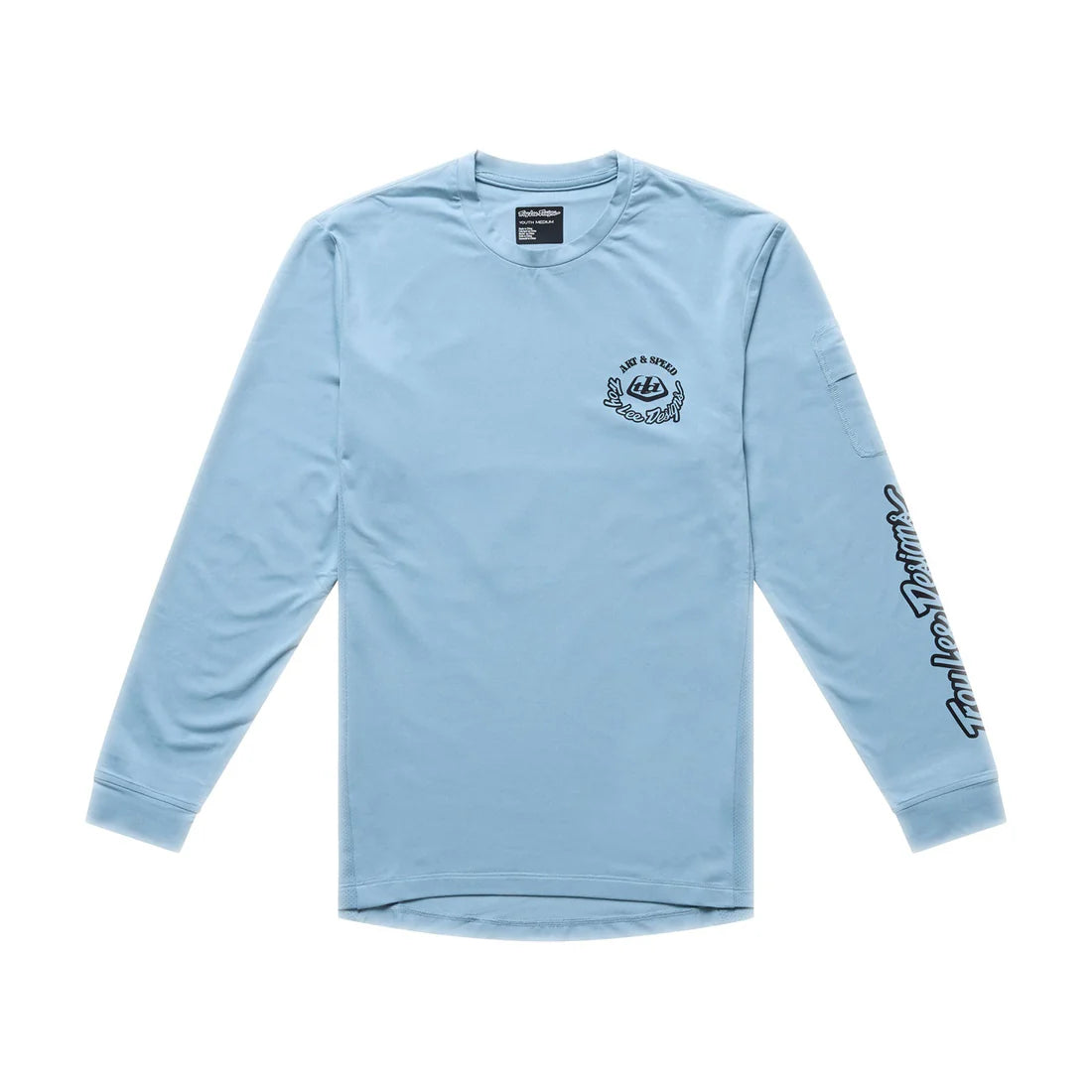 TROY LEE DESIGNS RUCKUS RIDE CARBS Junior Long Sleeve Jersey Blue
