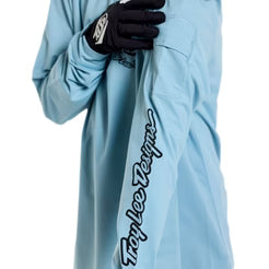 TROY LEE DESIGNS RUCKUS RIDE CARBS Junior Long Sleeve Jersey Blue