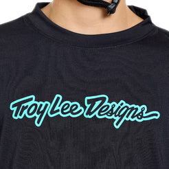 TROY LEE DESIGNS SKYLINE RIDE SIGNATURE Juniorský dres s dlouhým rukávem černý/zelený