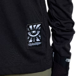 TROY LEE DESIGNS SKYLINE RIDE SIGNATURE Juniorský dres s dlouhým rukávem černý/zelený