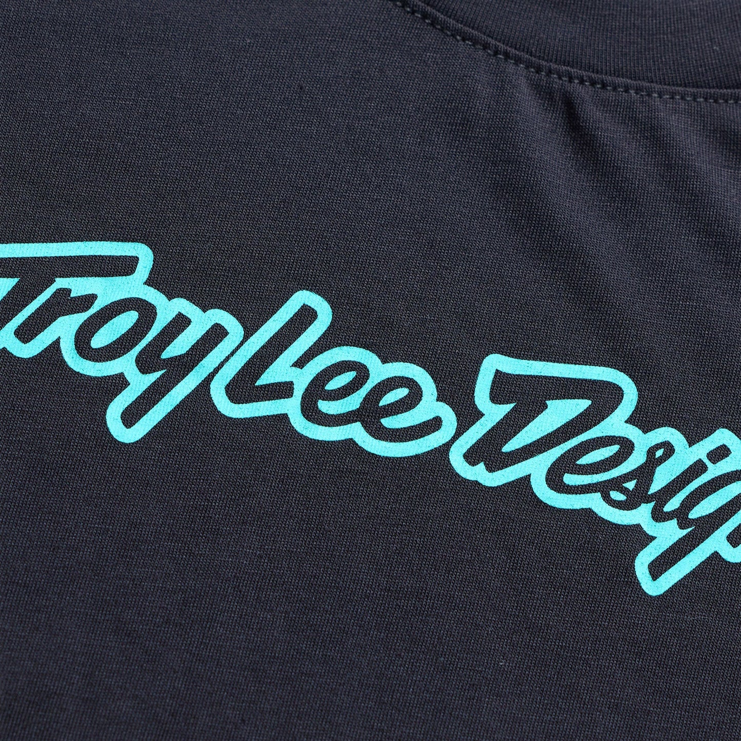 TROY LEE DESIGNS SKYLINE RIDE SIGNATURE Juniorský dres s krátkým rukávem Black/Turquoise