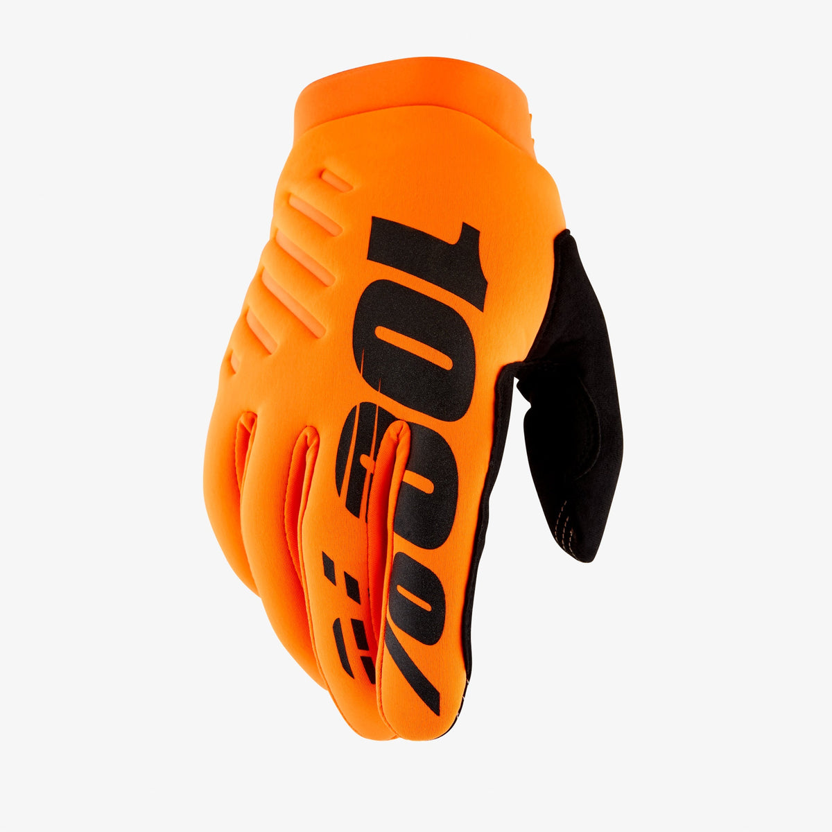 Rukavice 100% BRISKER Junior Oranžová/Černá