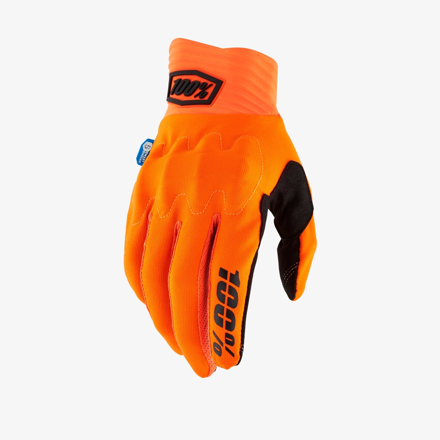 Rukavice 100% COGNITO SMART SHOCK Oranžová