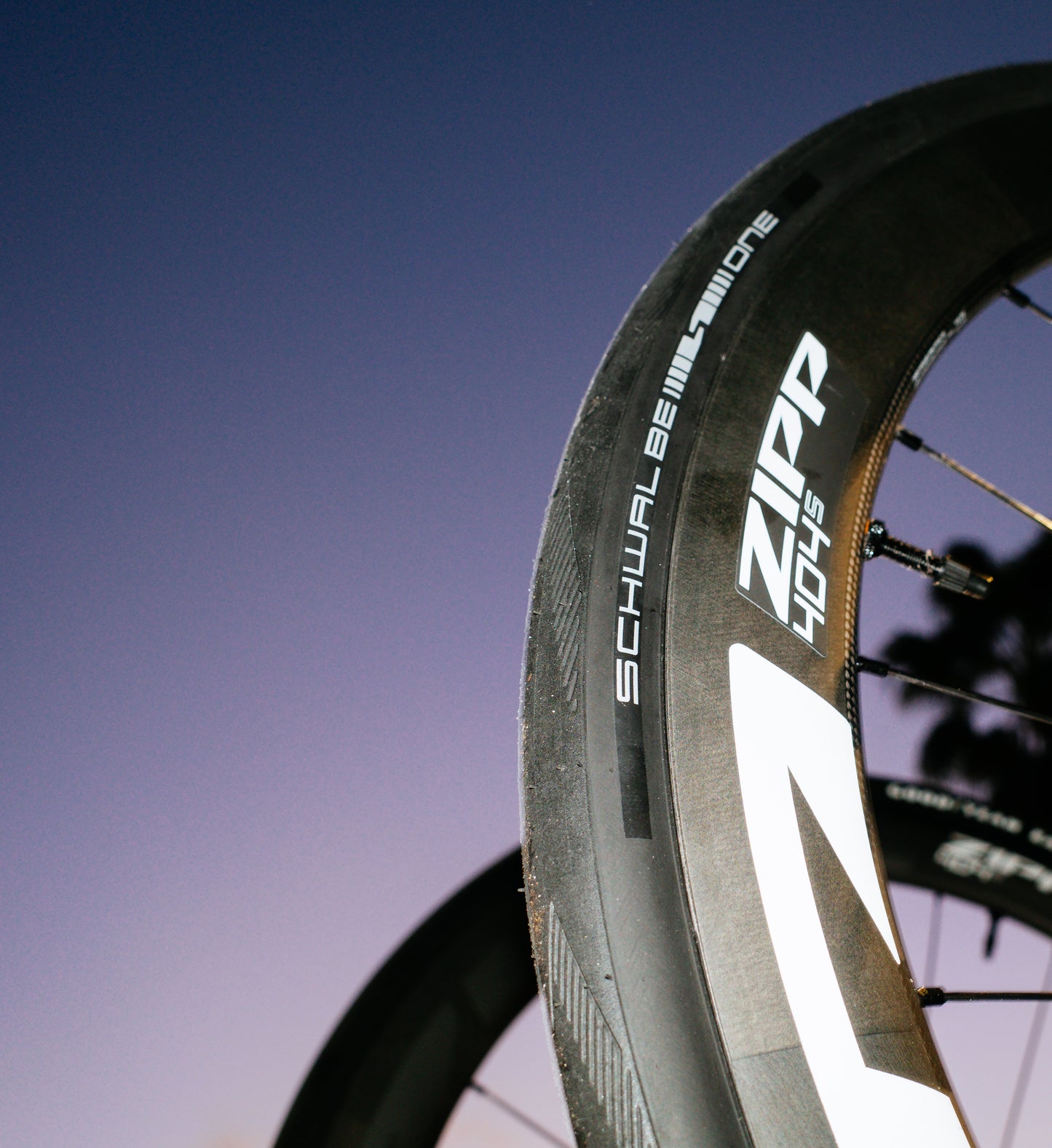 Pair of ZIPP 404 S A1 White Wheels