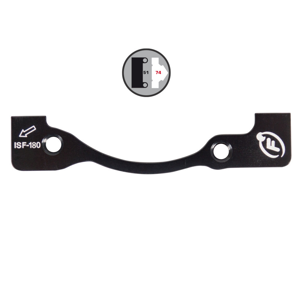 PM / IS FORMULA FD40141-10 Front Caliper Adapter, 180 mm Disc (+20 mm)