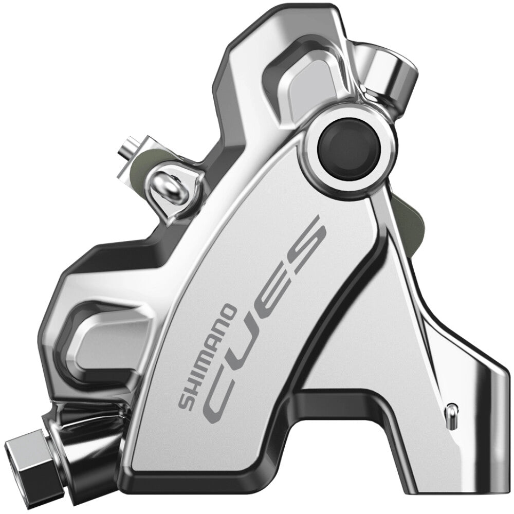 Etrier de Frein Avant Hydraulique SHIMANO CUES BR-U6030 Flat Mount- Édition Polish Silver