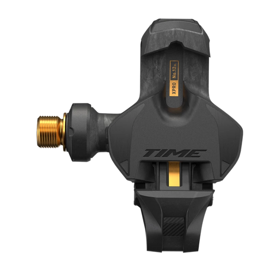 TIME X PRO 12 SL Q-Factor 51 Carbon/Titanium Gold pedals