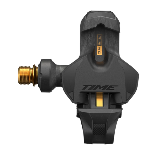 TIME X PRO 12 SL Q-Factor 53 Carbon/Titanium Gold pedals