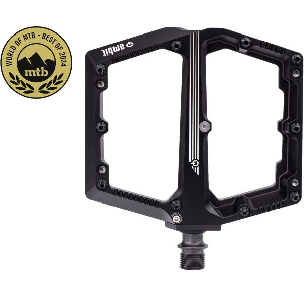 AMBIT Edition ploché pedály HAXN HOITA Large Black Matt