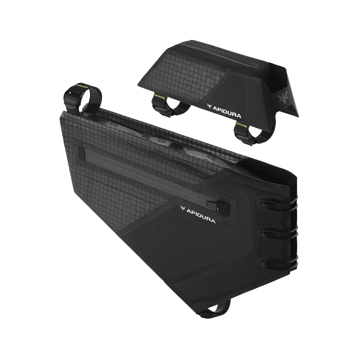 Balení rámových brašen APIDURA AERO SYSTEM Black