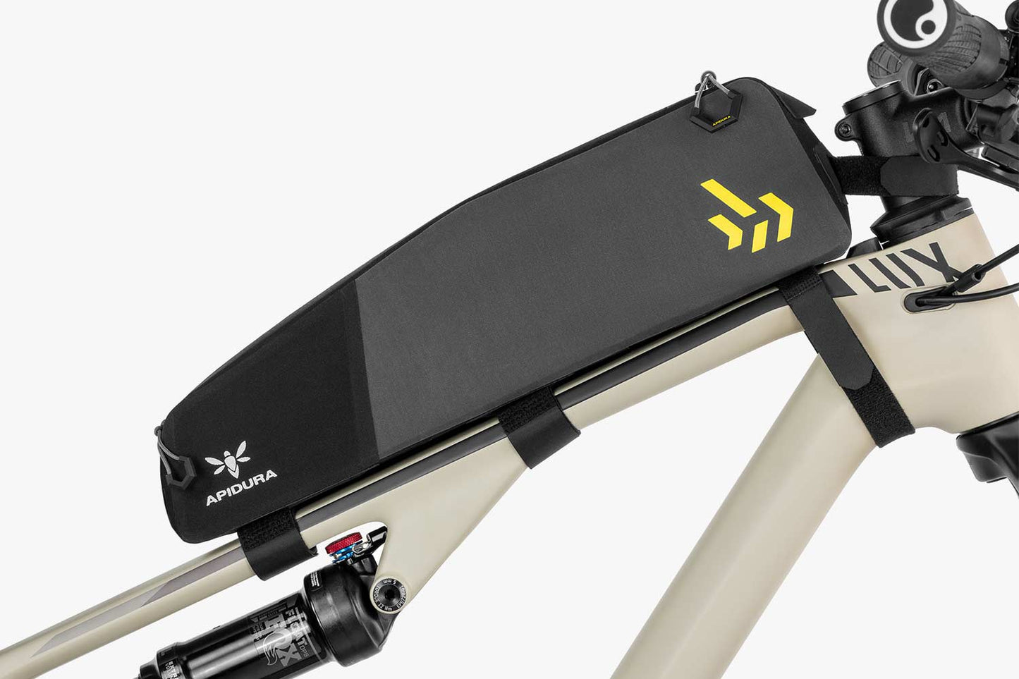Frame Bag APIDURA BACKCOUNTRY LONG TOP TUBE PACK 1.8 L Black Grey