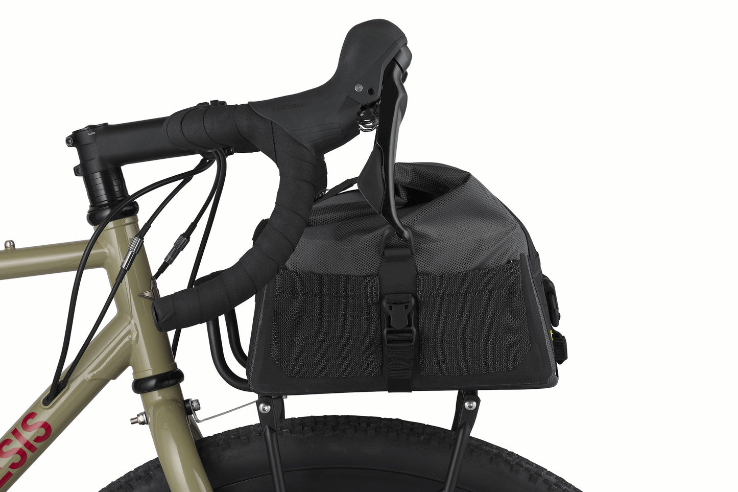 Handlebar bag APIDURA EXPEDITION FRONT RACK PACK 20 L Black