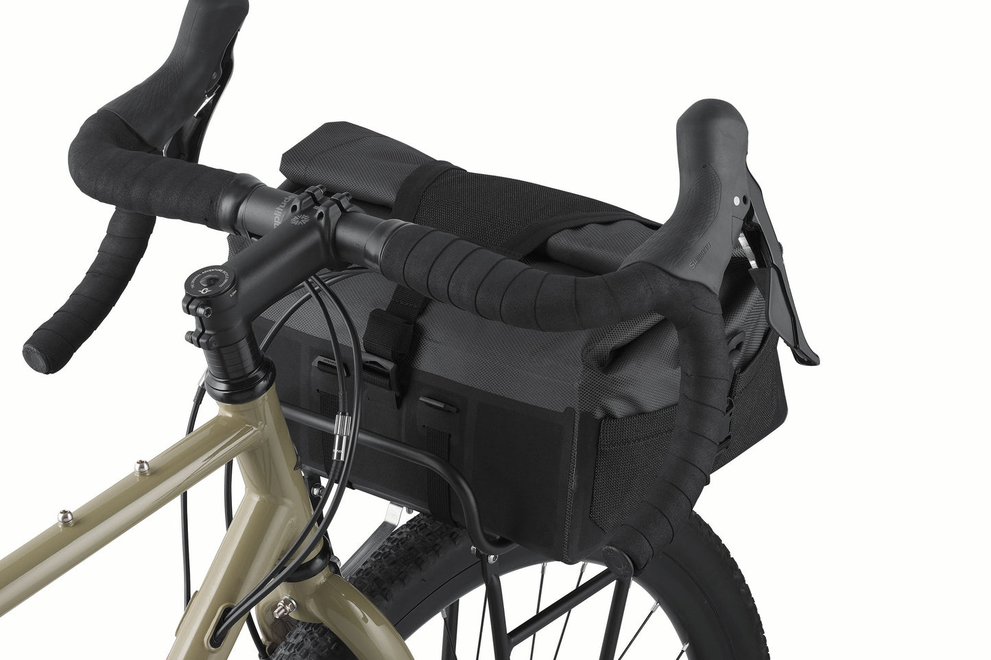Handlebar bag APIDURA EXPEDITION FRONT RACK PACK 20 L Black