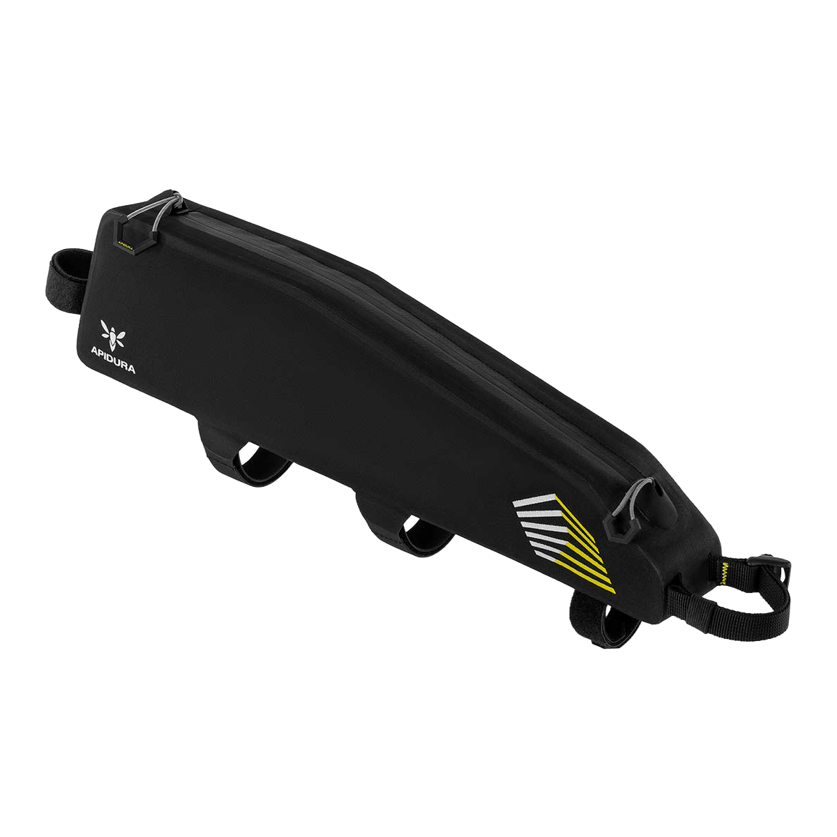 APIDURA RACING LONG TOP TUBE PACK 2 L Frame Bag Black