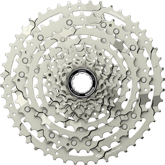Kazeta 10V SHIMANO CUES CS-LG400 Linkglide - Edice Polish Silver